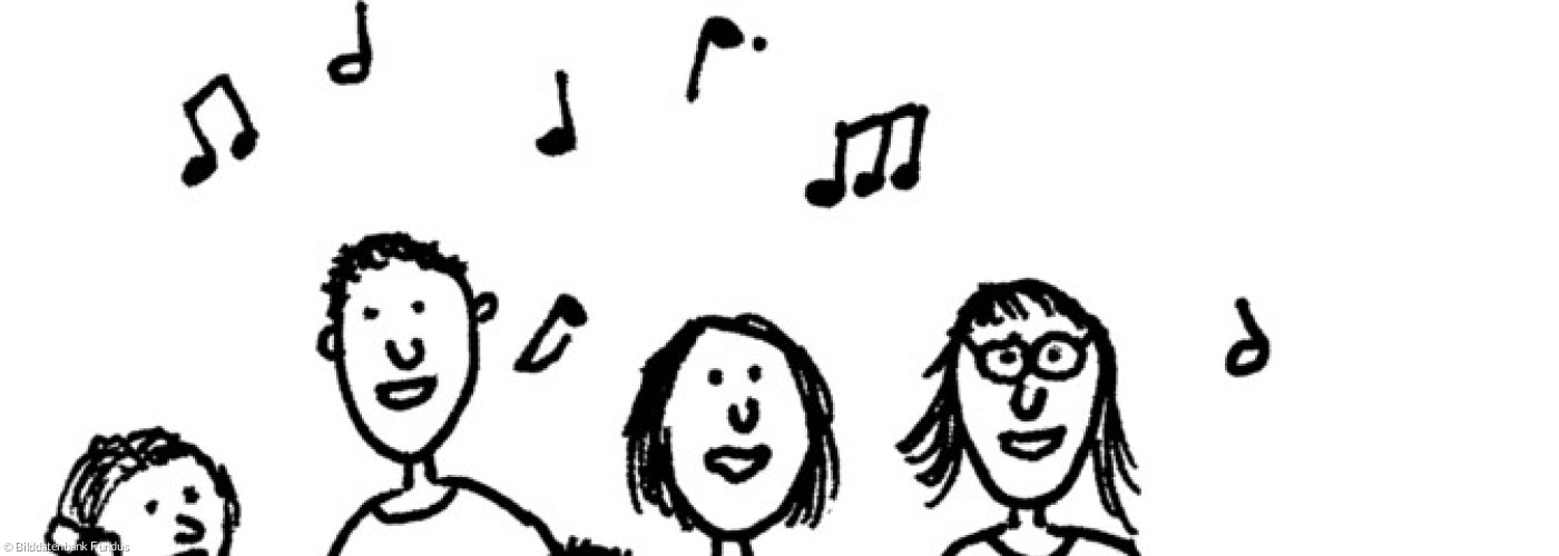 Zeichnung Kinderchor