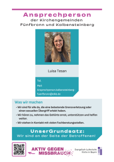 Ansprechperson Luisa Tesan