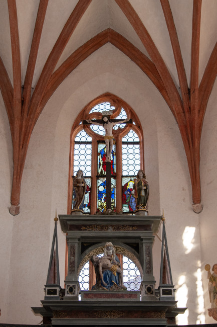 Der Altar in der Rieterkirche